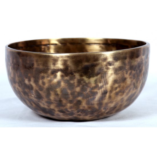 Aqua - Healing, Planetary, Therapeutic, Handmade Singing Bowl - Large Size