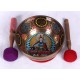 Platonic Year - Planetary, Therapeutic, Handmade Sound Therapy Singing Bowl for Infinite Balance - Medium Size
