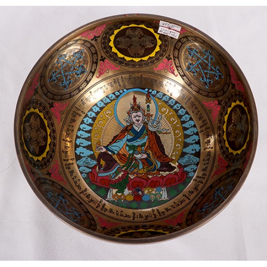 Platonic Year - Planetary, Therapeutic, Handmade Sound Therapy Singing Bowl for Infinite Balance - Medium Size