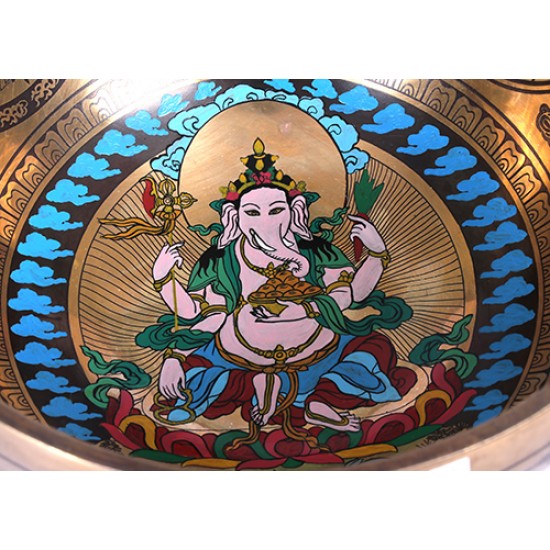 Jupiter - Planetary, Therapeutic, Handmade Sound Therapy Singing Bowl for Joy & Optimism - Medium Size