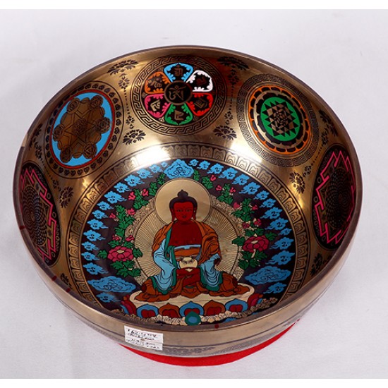 Nibiru - Planetary, Therapeutic, Handmade Sound Therapy Singing Bowl for Deep Cosmic Connection - Medium Size