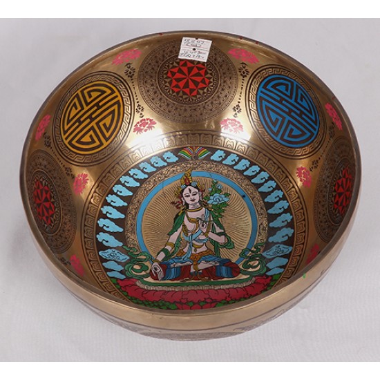 Eros - Planetary, Therapeutic, Handmade Sound Therapy Singing Bowl for Emotional Balance - Medium Size