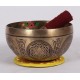 Theta Waves - Planetary, Therapeutic, Handmade Sound Therapy Singing Bowl for Inner Calm & Deep Relaxation - Small Size