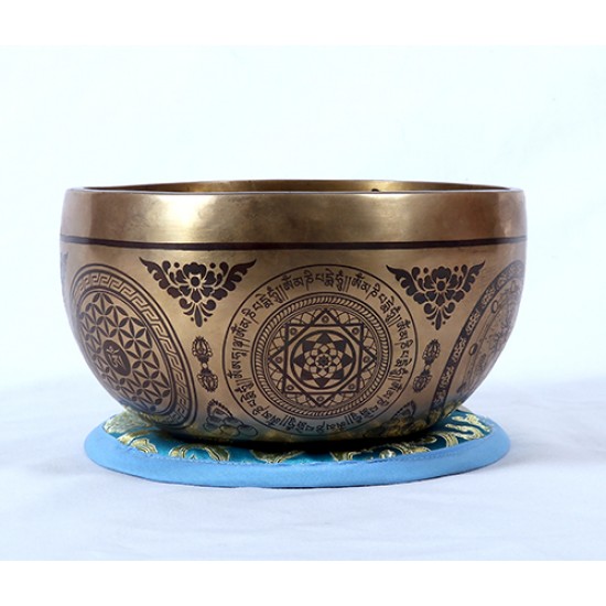 Eros - Planetary, Therapeutic, Handmade Sound Therapy Singing Bowl for Love & Harmony - Small Size