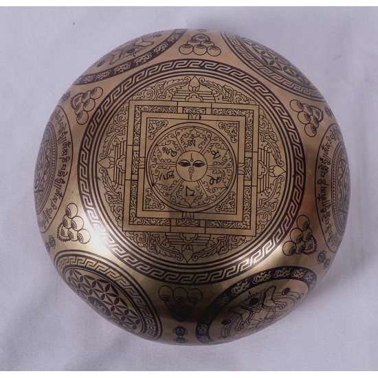 Eros - Planetary, Therapeutic, Handmade Sound Therapy Singing Bowl for Love & Harmony - Small Size