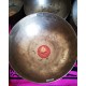 OM (Earth Year) - Healing, Planetary, Therapetic, Handmade, Jambati, Normal Real Antique Singing Bowl - Medium Size 