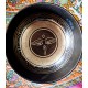 Cast-Moulded, Wellbeing, Normal, Tibetan, Brass, Manipuri, Om Written in Sanskrit (out side)/Buddha Eye (inside) Etching, Singing Bowl - Extra Small Size (15*5 cm, 5.9*1.9 inch)